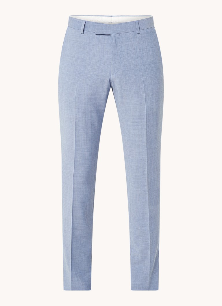 Pantaloni Strelson Flex Cross Madden Extra Slim Fit din amestec de lână