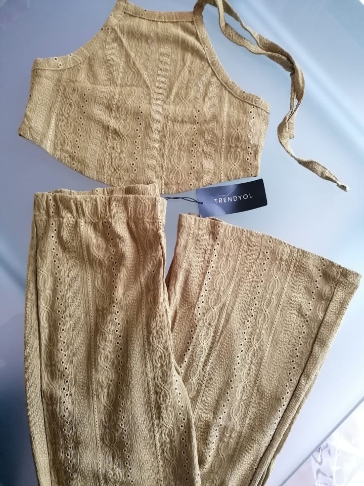 trendyol 2tlg. Outfit in Grün günstig kaufen M