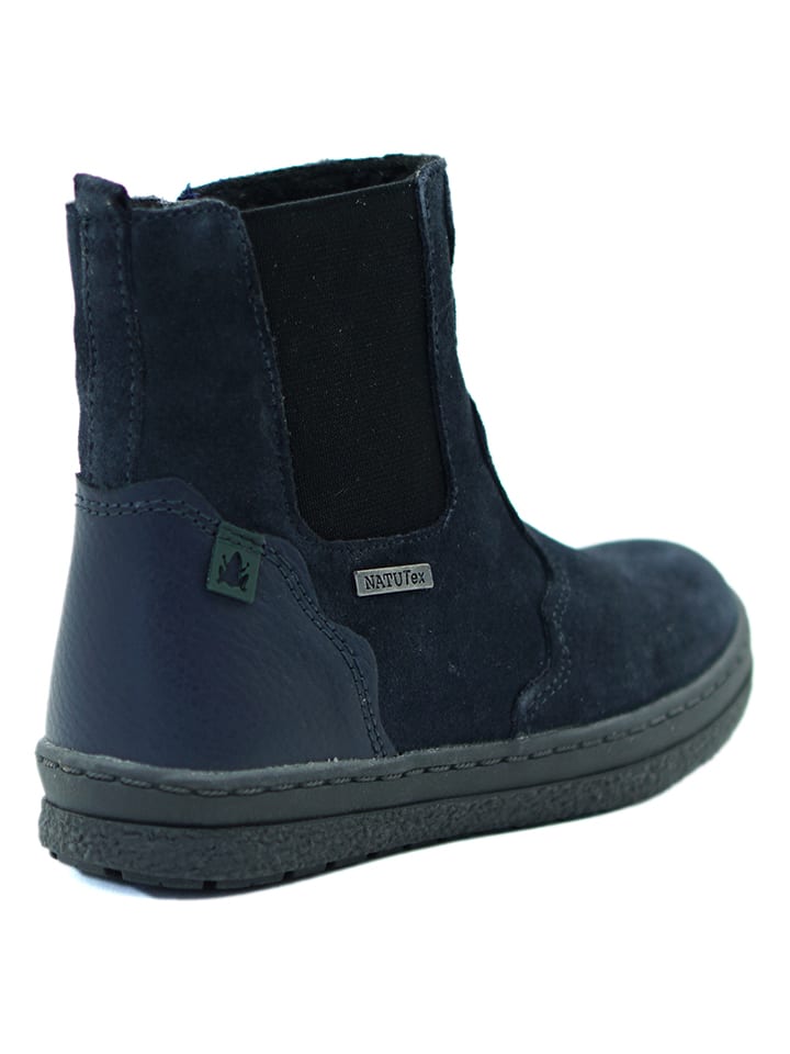El Naturalista Leder-Chelsea-Boots in Dunkelblau günstig kaufen