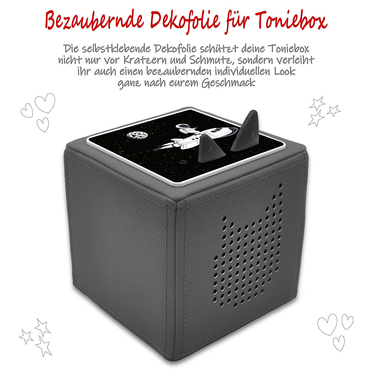 Schutzfolie für Toniebox, Dekofolie für Toniebox, Toniebox Aufkleber