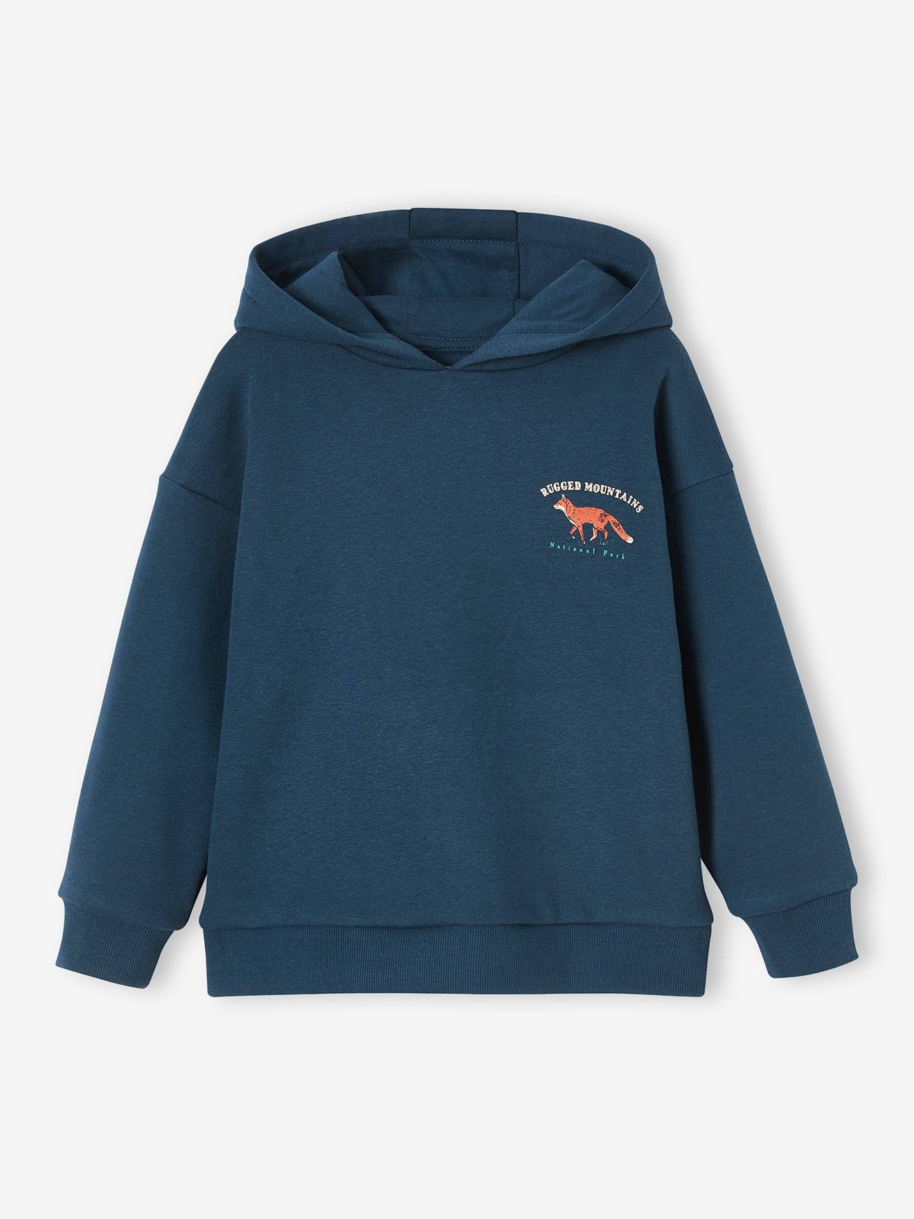 Vertbaudet Jungen Kapuzensweatshirt - nachtblau