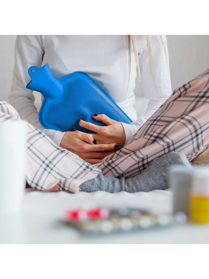 relaxdays 9x Wärmflasche in Blau günstig kaufen onesize