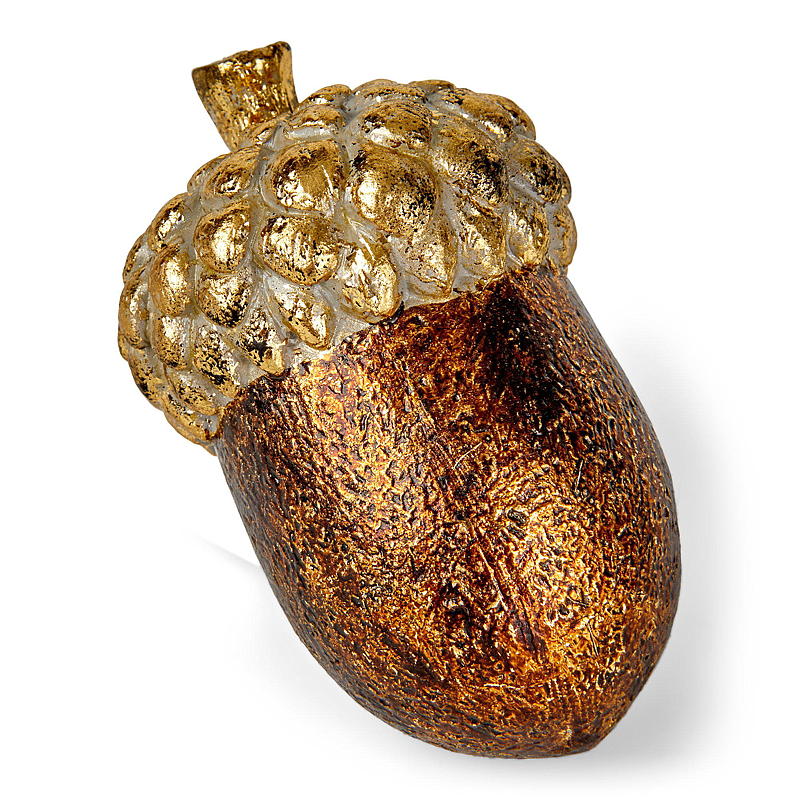 Home Eikenøtt 2-pk 9 cm polyresin