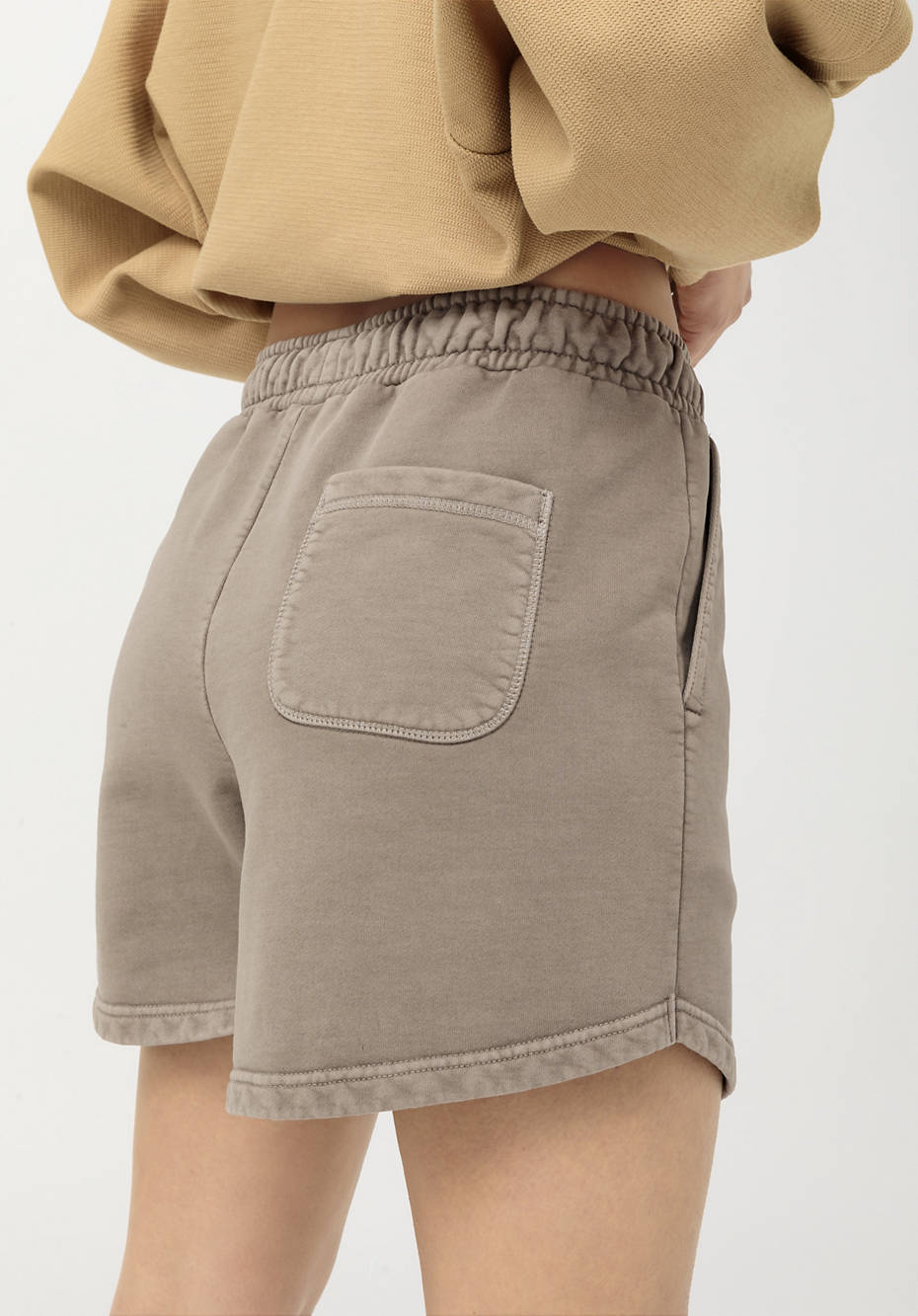 Shorts mineralgefärbt aus reiner Bio-Baumwolle