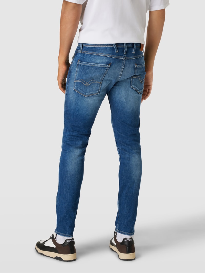 Jeans im 5-Pocket-Design Modell 'ANBASS' in jeans