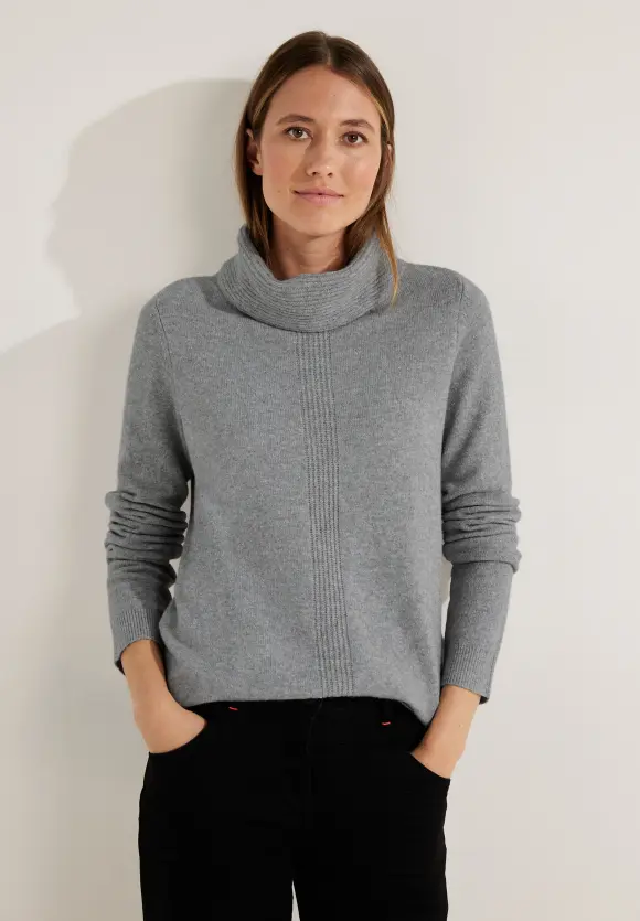 CECIL Pullover mit Rollkragen
