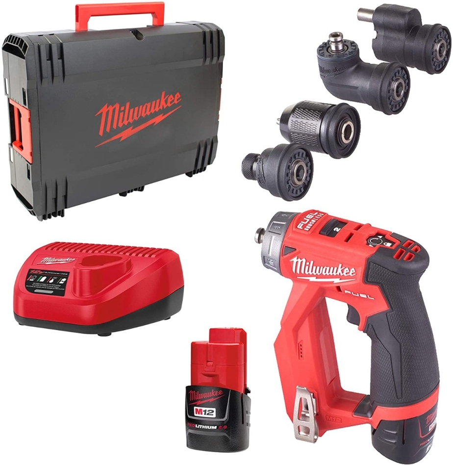 Milwaukee 4933464979 M12 FDDXKIT-202X Μπαταρία Compact Accu 4 σε 1 12V 2,0Ah