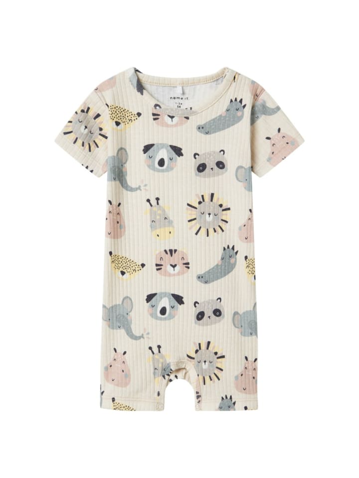name it Name It Sommer Baby Spieler Peyote Melange Beige 62 günstig kaufen