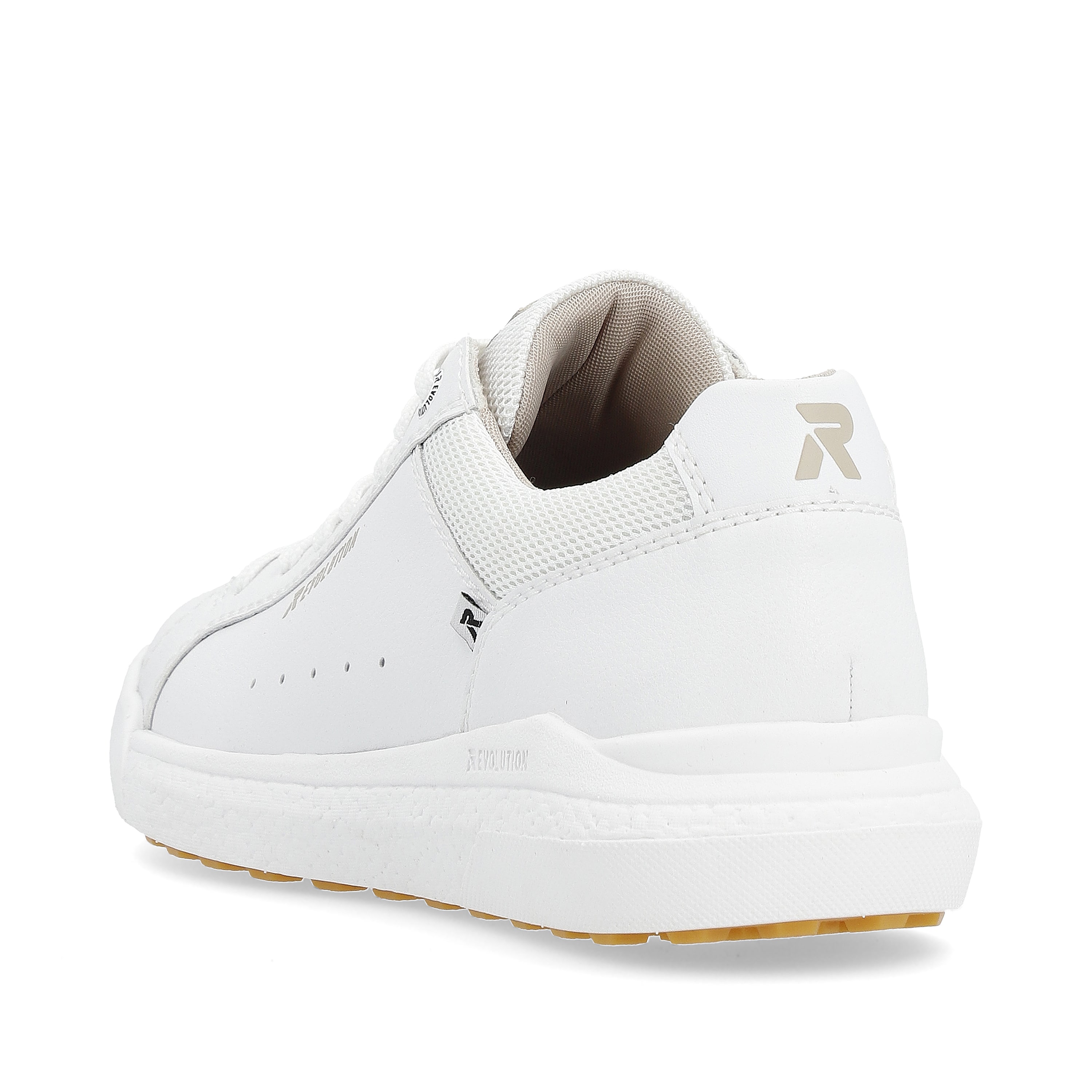 Rieker Herren Sneaker Low pearl white