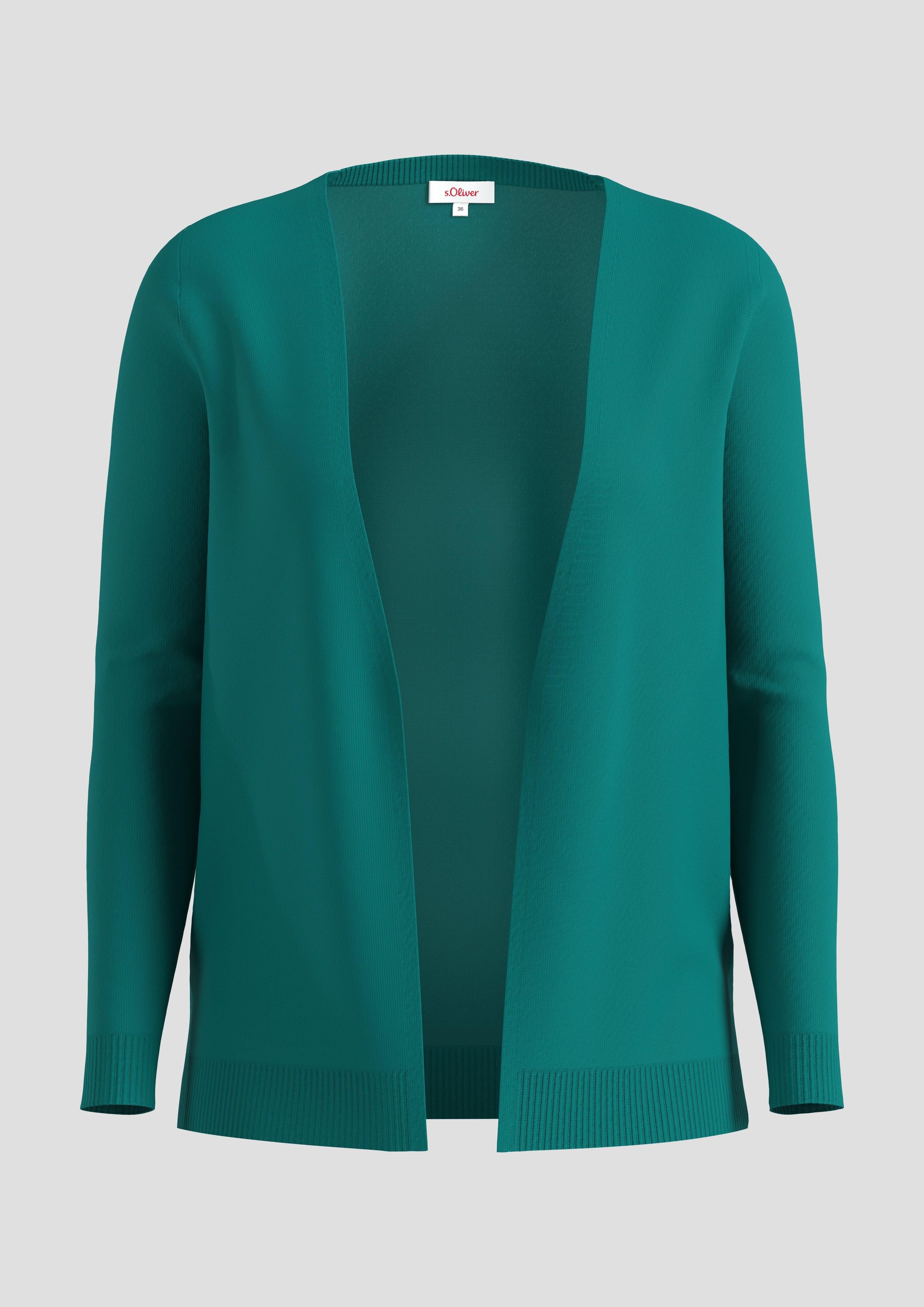 Feinstrick-Cardigan ohne Verschluss  2139892-6680