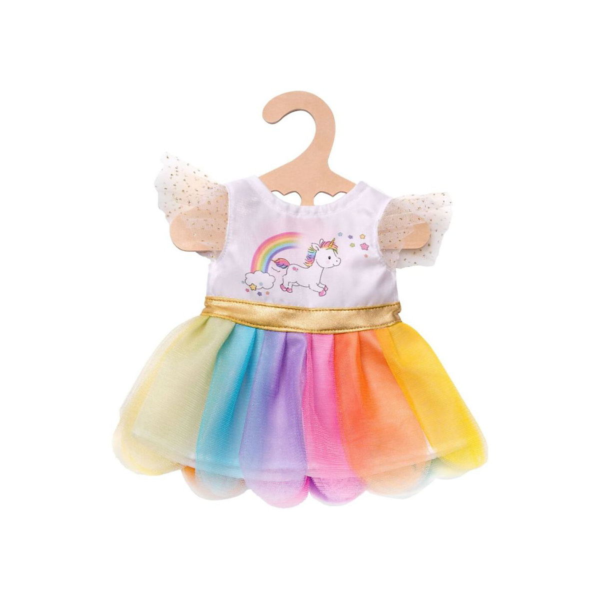 Puppen-Kleid Fee Einhorn Henri Gr. 35-45 cm