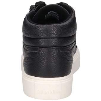 Calvin Klein High Top Lace Up W/Zip in schwarz