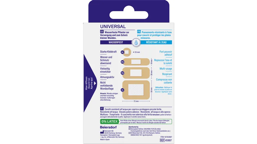 Hansaplast Universal Pflaster