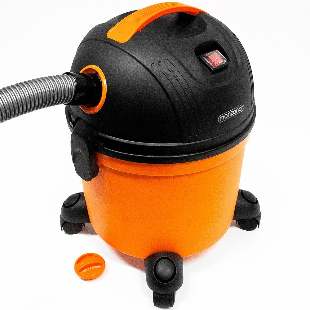 monzana Bodenstaubsauger, 1200 W, mit Beutel, Blasfunktion 1200W 15L Behälter Haushalt Mehrzwecksauger Staubsauger
