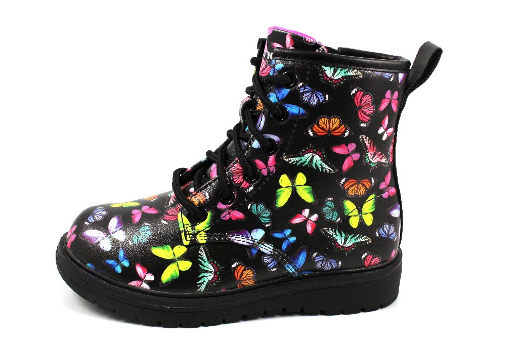 SKECHERS Stiefel Mädchen schwarz
