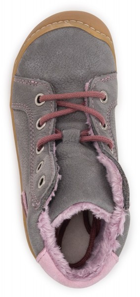 Ricosta Pepino ~ Georgie Lederstiefel Warm ~ Graphit