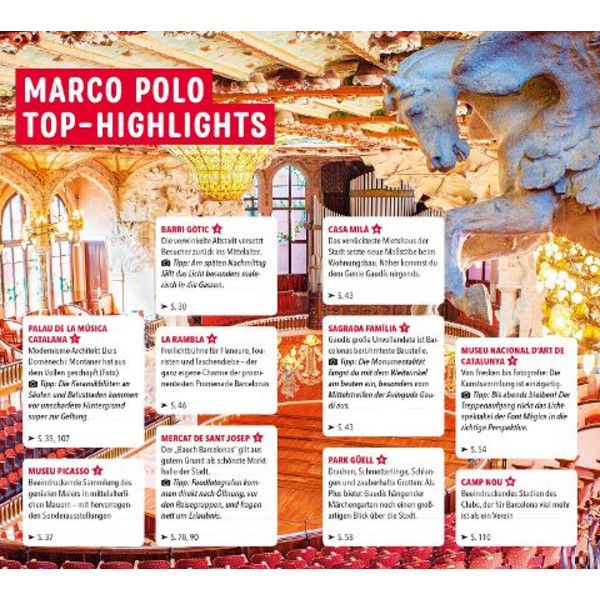 MARCO POLO REISEFÜHRER BARCELONA