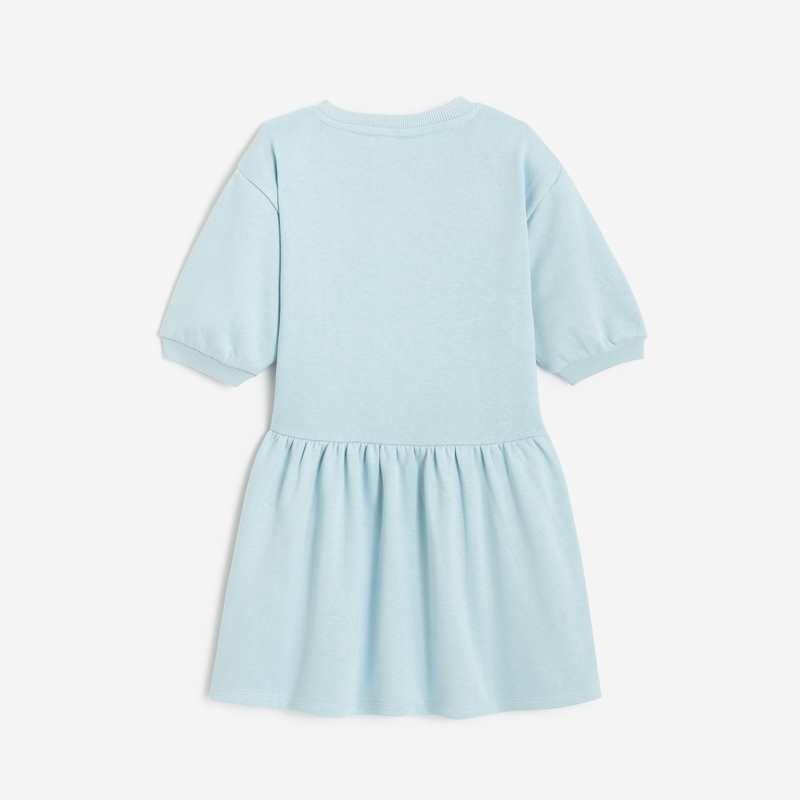 Robe fille bleue à motifs Catimini