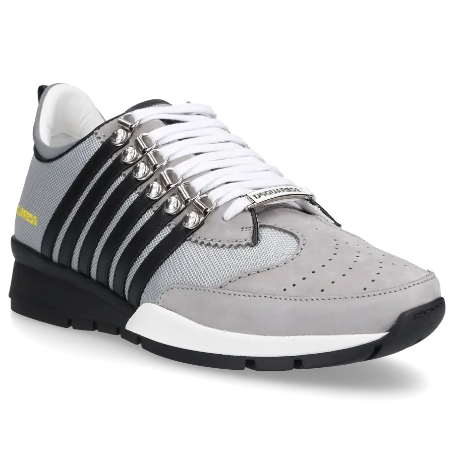 Dsquared2 - Sneaker low LEGENDARY Nubukleder Nylon - grau