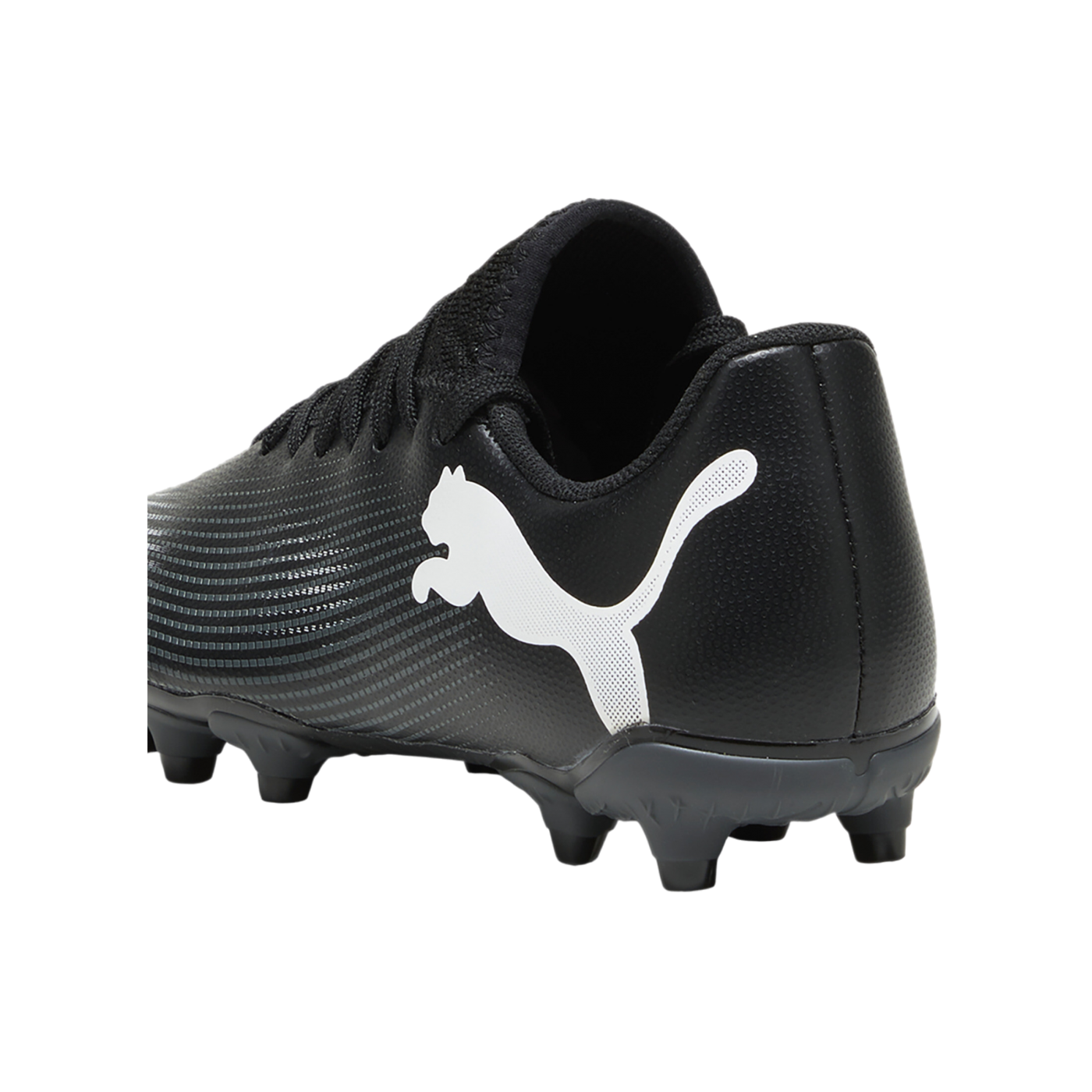 PUMA FUTURE 7 Play FG/AG Jr Kids Schwarz Weiss F02