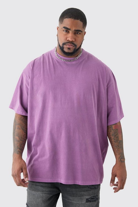 Plus Oversize T-Shirt mit Totenkopf-Print