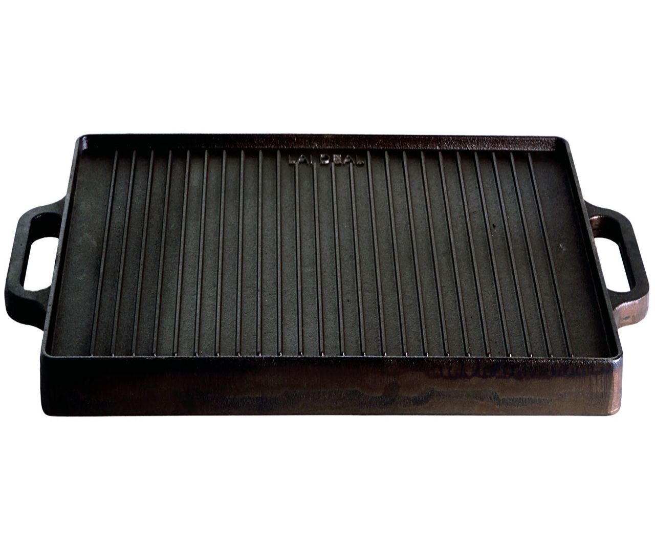 Allgrill Hockerkocher mit quadratischer Gussgrillplatte 32x32 cm