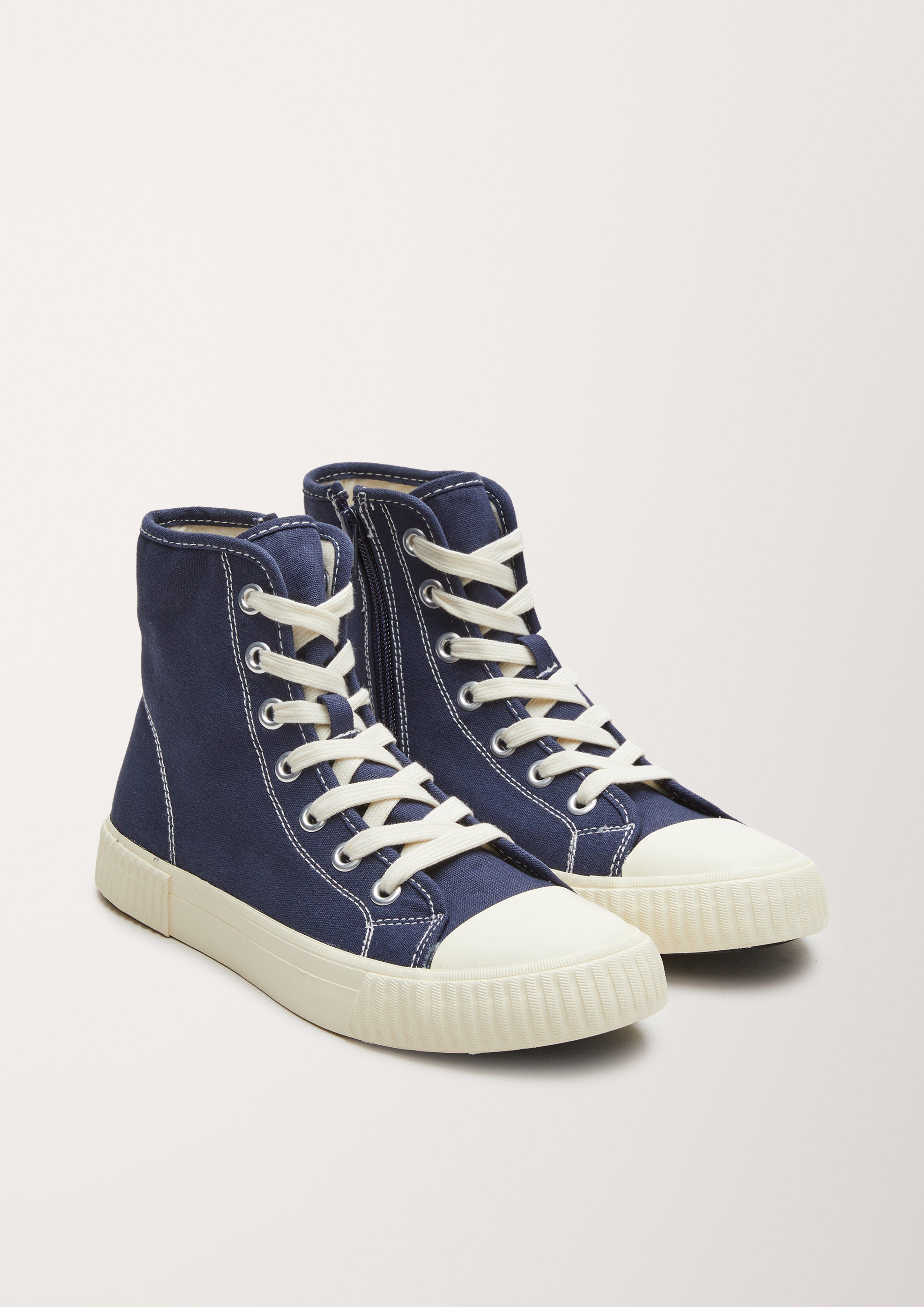 Vegane High-Top-Sneaker  6005361-805
