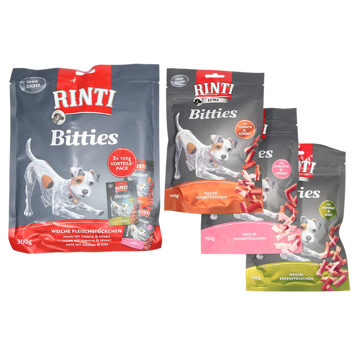 Rinti Bitties Multipack 3x100g günstig kaufen bei ZooRoyal