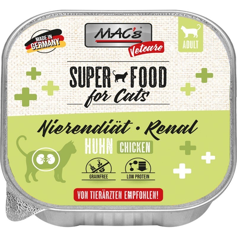 MAC's Nierendiät MAC's Vetcare Nierendiät Renal 16x100g Huhn