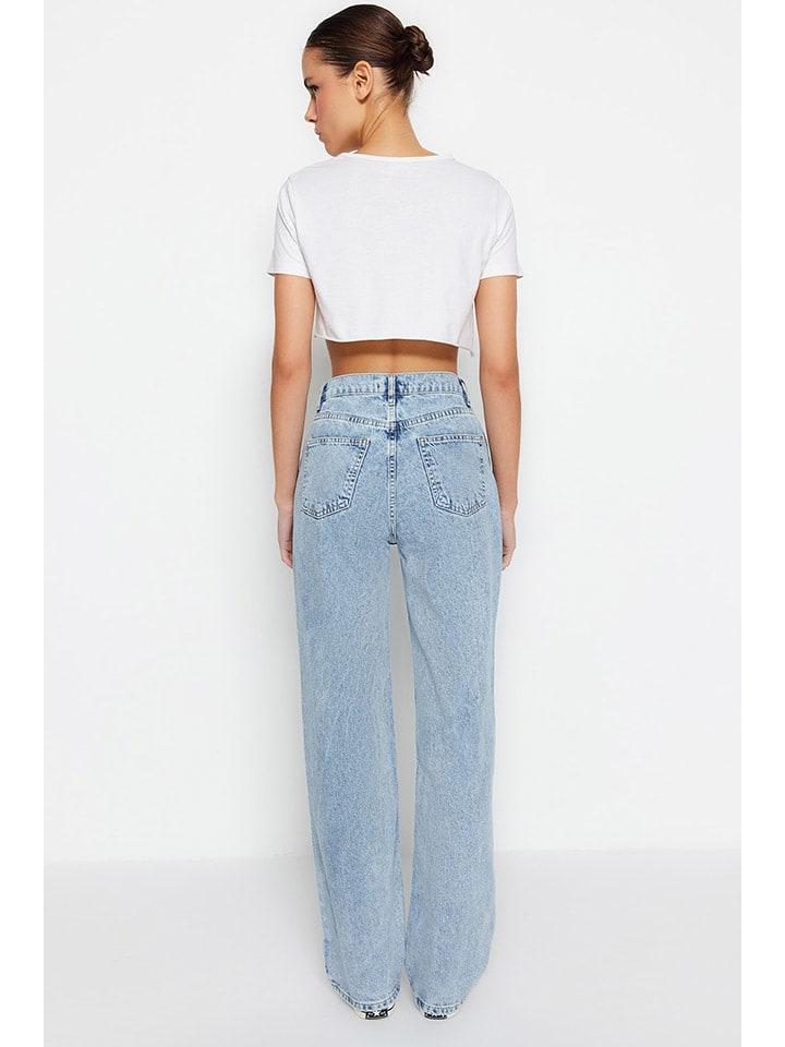 trendyol Jeans - Comfort fit - in Hellblau günstig kaufen
