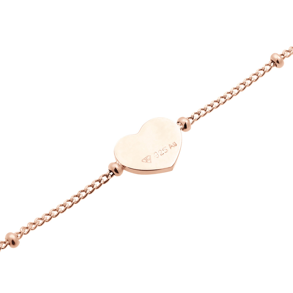 Elli Elli Bracelet de Cheville de Cheville Coeur Réglable Bracelet de cheville Femme - Bijoux