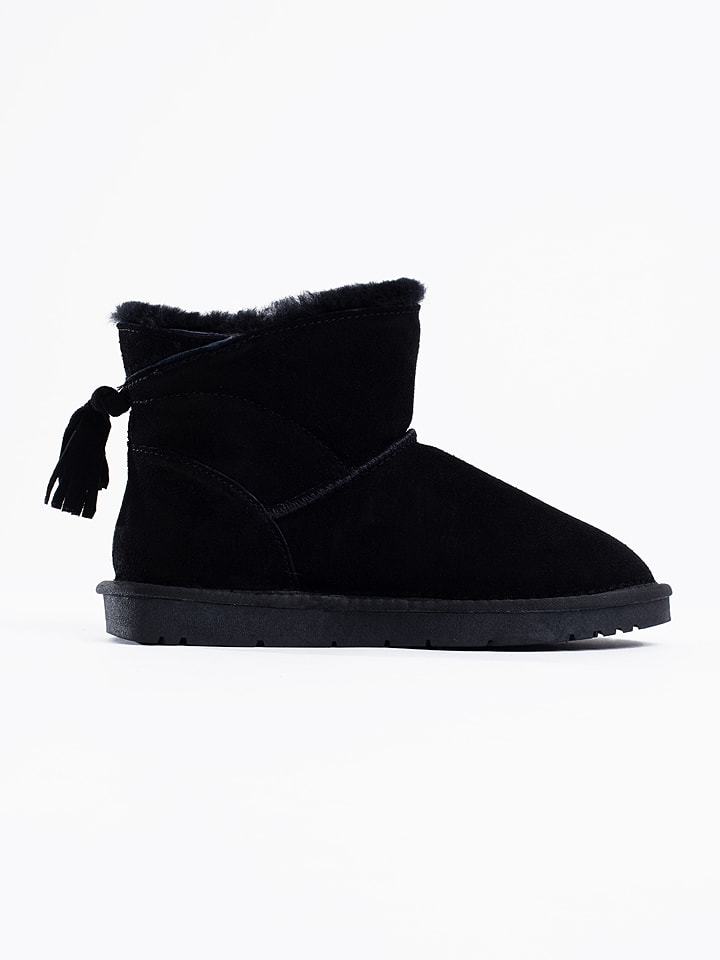 NICEBAY Leder-Winterboots 