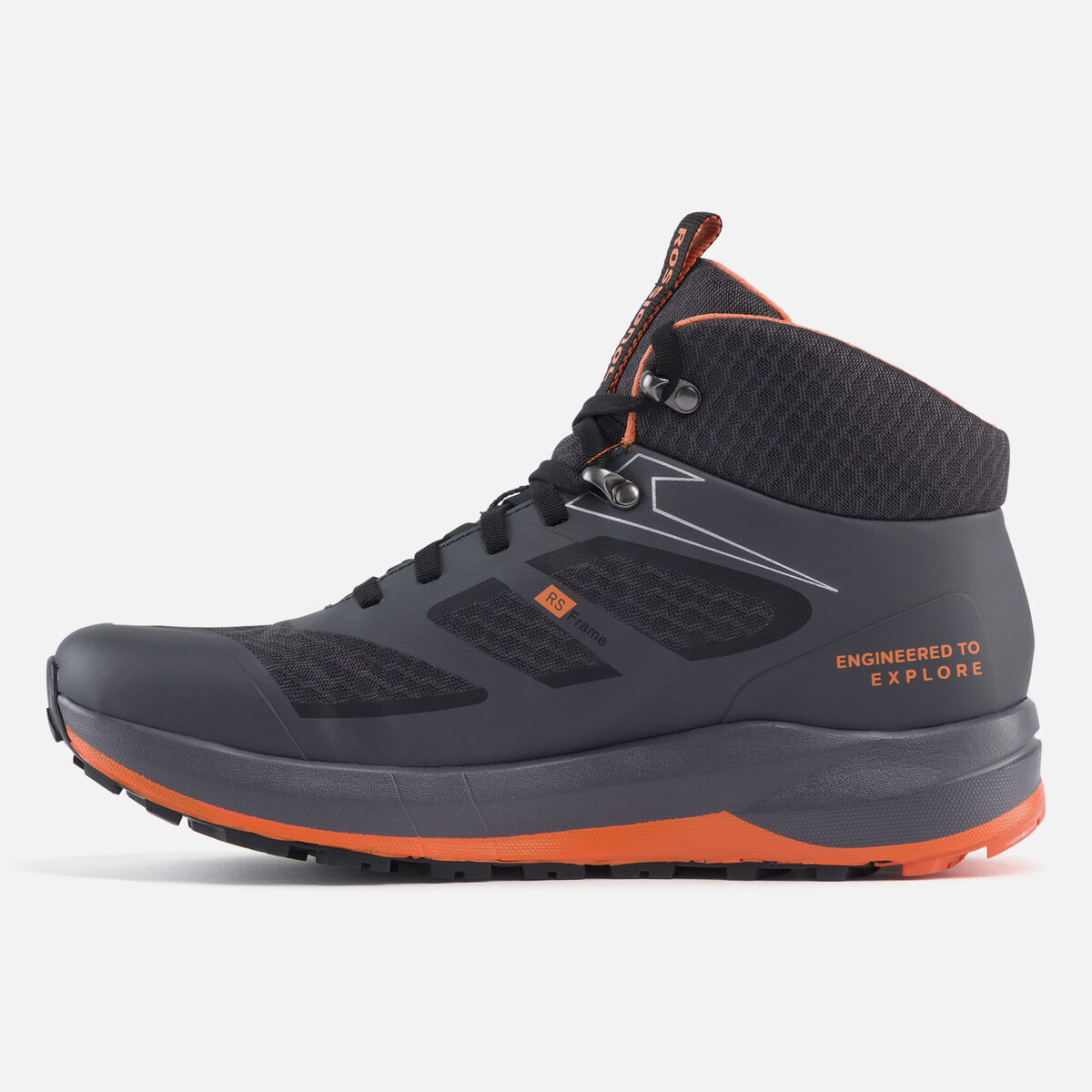 Leichte Wanderschuhe für Herren Dunkelgrau