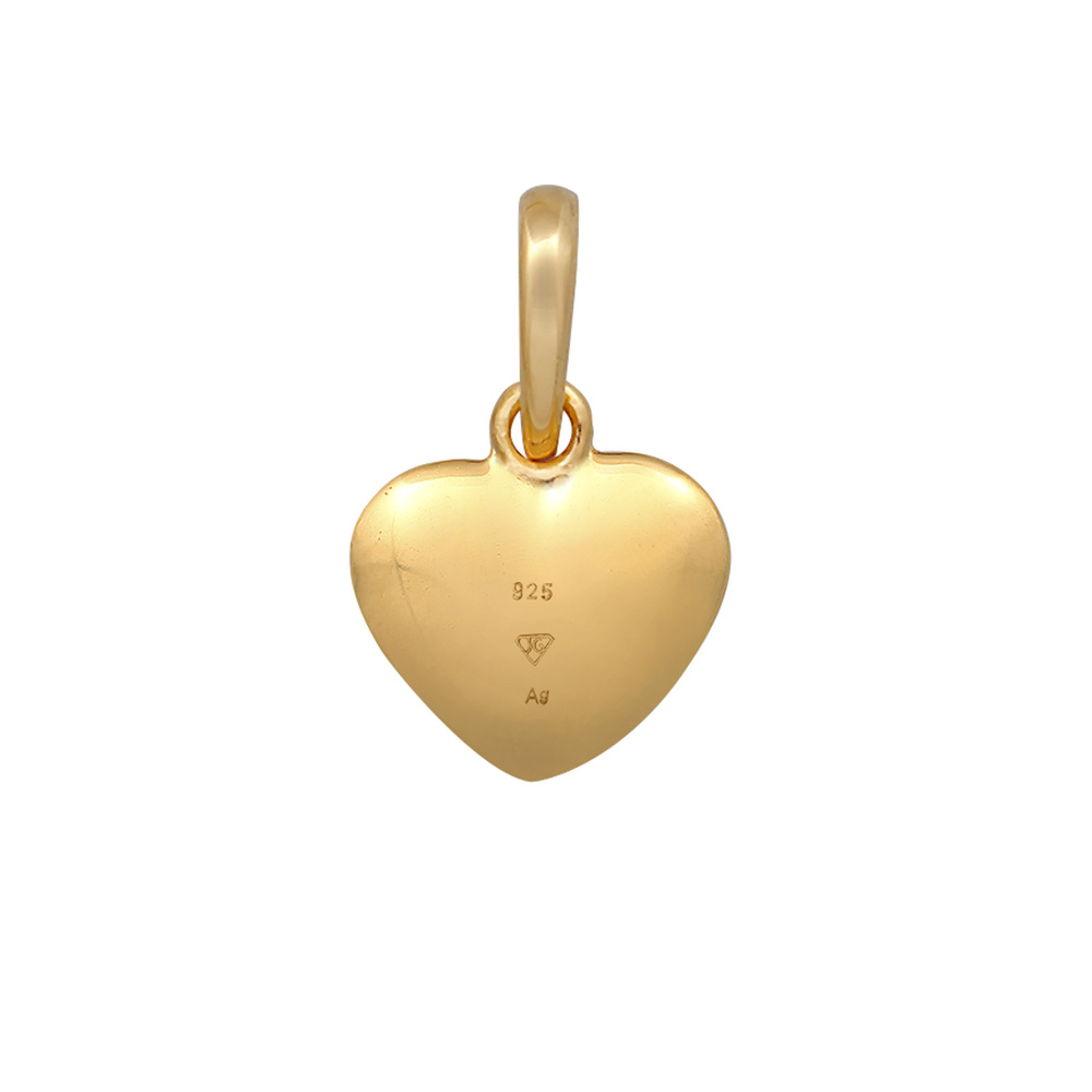 Elli Elli Pendentif Femmes pendentif coeur amour basique en argent sterling 925 Pendentif