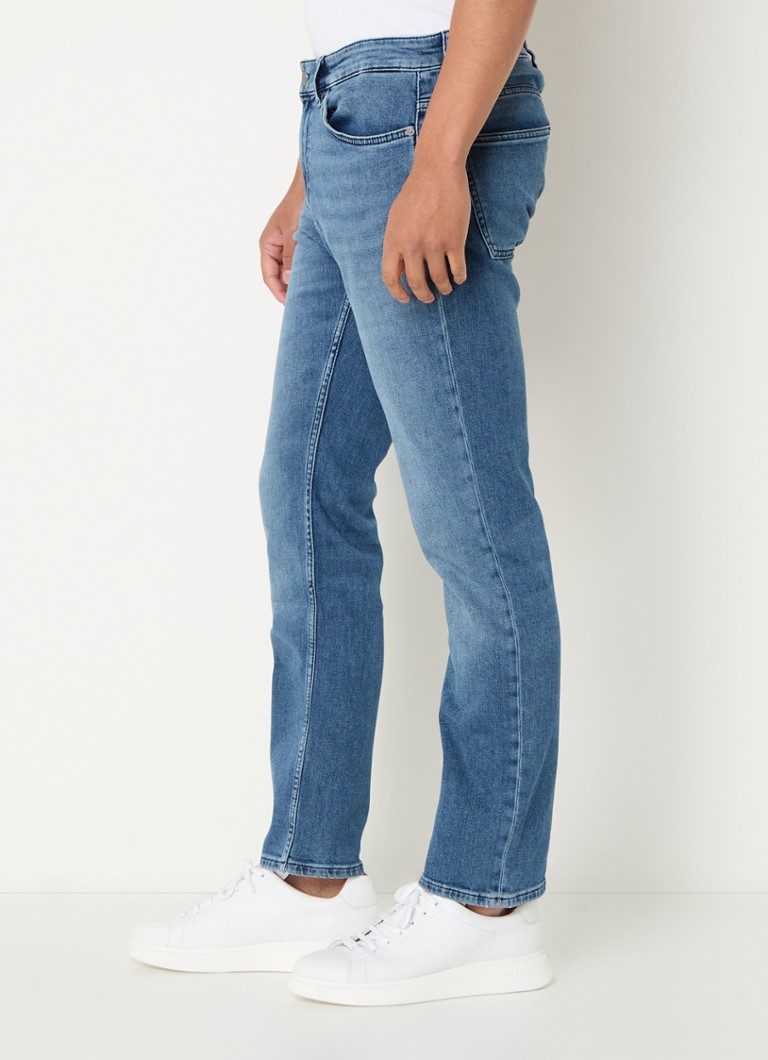 Jeansy Hugo Boss Delaware slim-fit, jasne