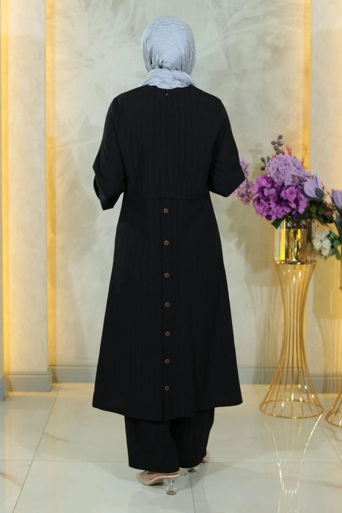 Modamihram  Zweiteiler - Schwarz - Regular Fit
