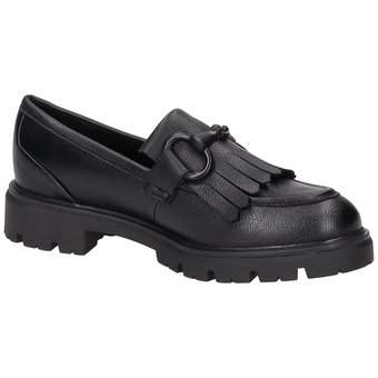 Marco Tozzi Slipper in schwarz