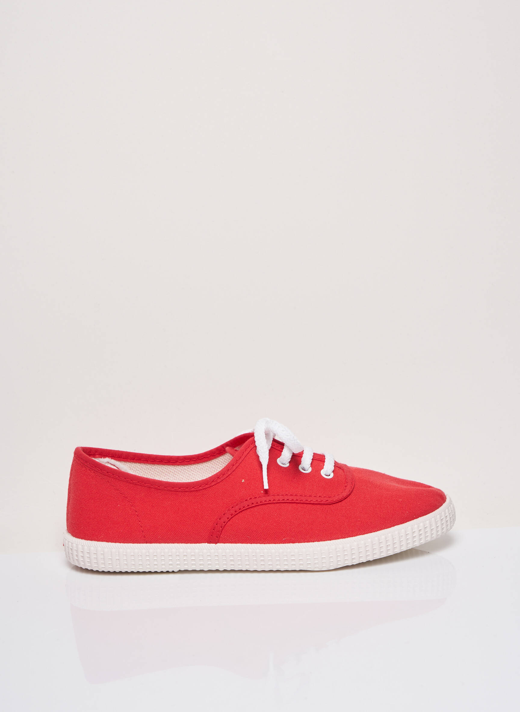 La Vague Baskets Femme couleur rouge