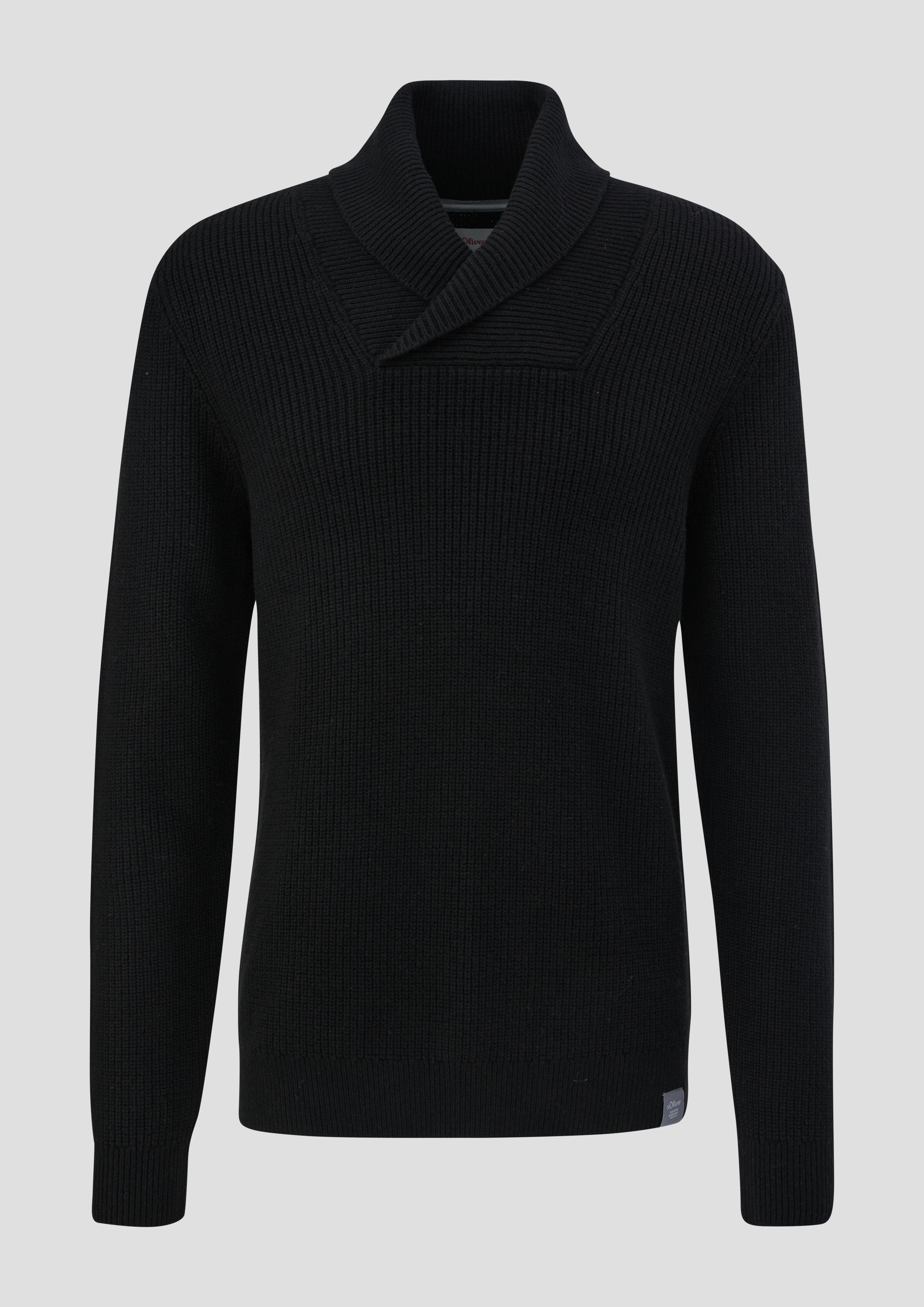 Strickpullover mit Schalkragen  2137412-9999