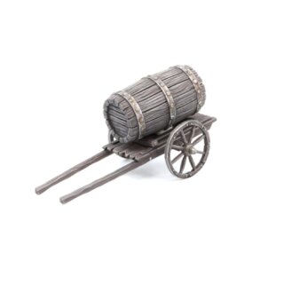 Small Cart with Barrel