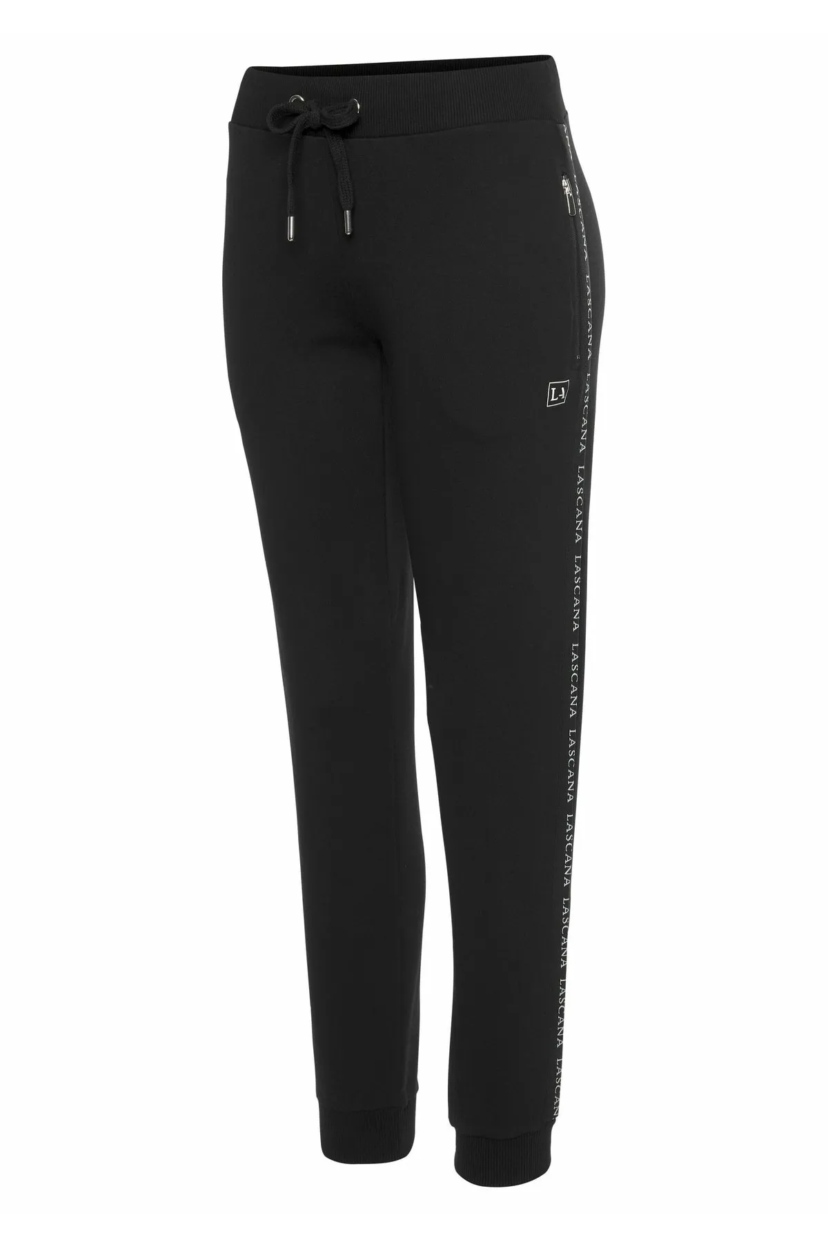 LASCANA Active  Jogginghose - Schwarz - Relaxed