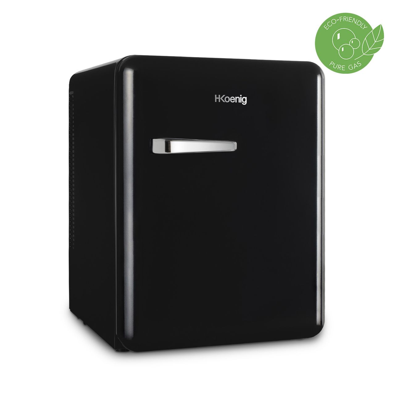 H.Koenig Mini-Bar 31L, Vintage-Design, einstellbare Temperatur 6°-15°C, 24 dB