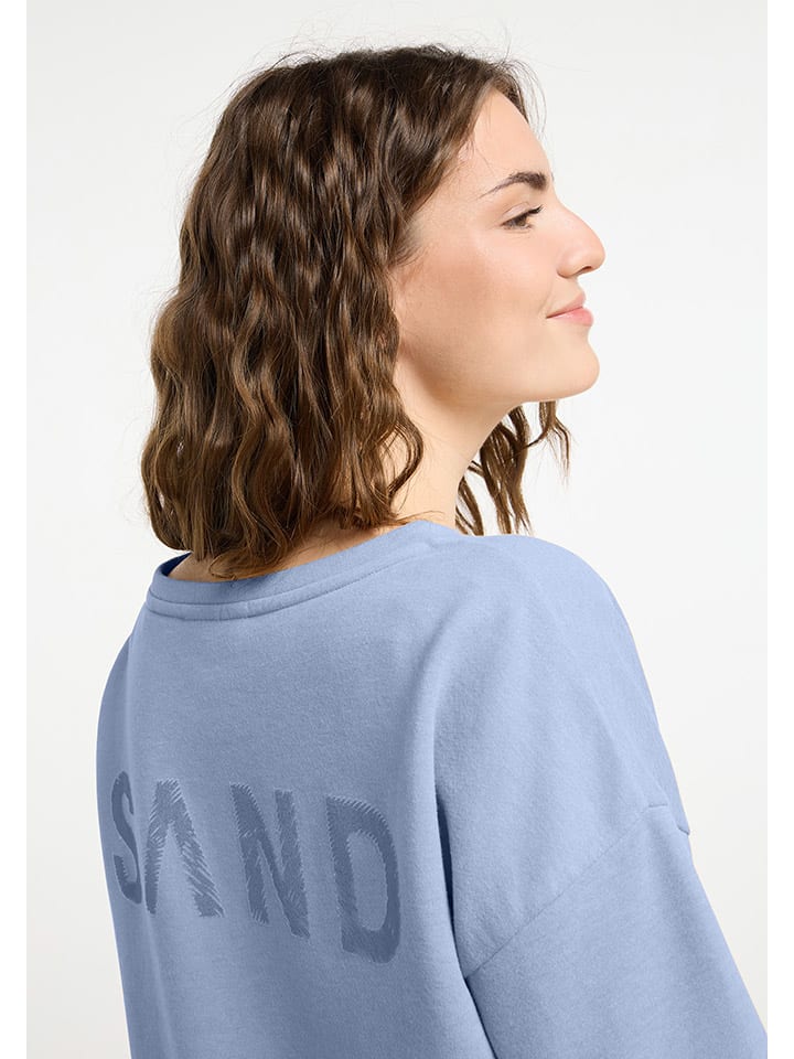 ELBSAND Sweatshirt in Hellblau günstig kaufen