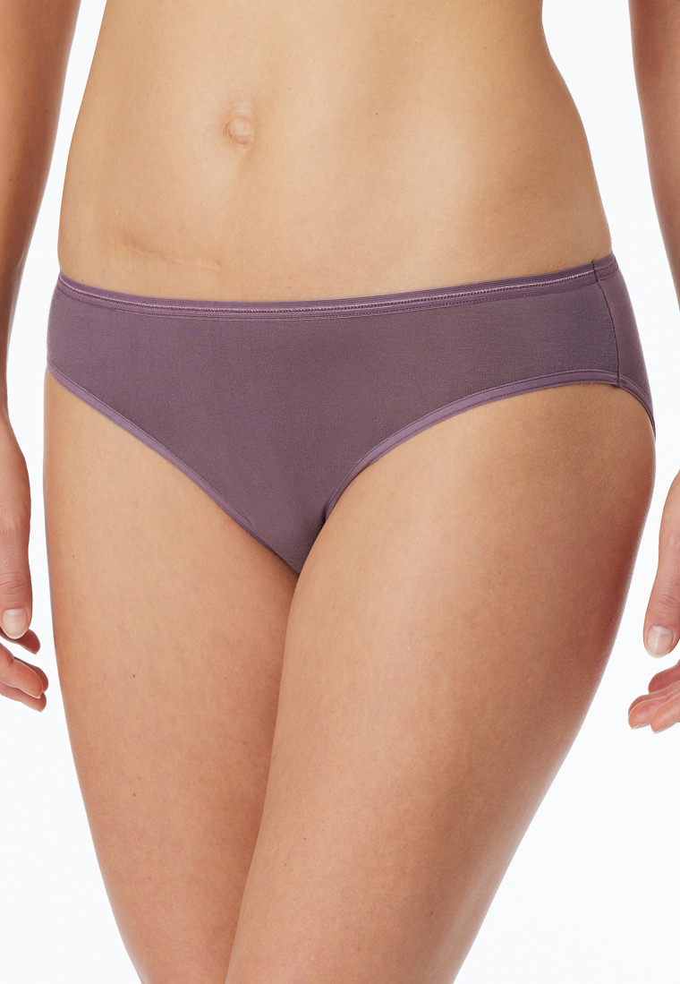 Tai-Slips 2er-Pack dunkelblau/malve - Modal Essentials