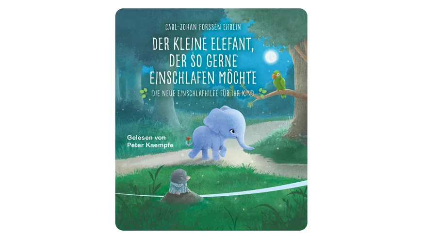 tonies - Hörfigur für die Toniebox: Der kleine Elefant, der so gerne einschlafen möchte