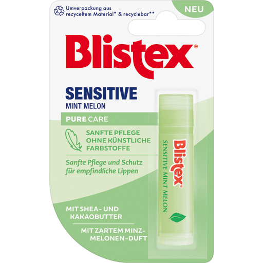 BLISTEX Sensitive Mint Melon Lippenpflege Stift  4.25 g  Stifte