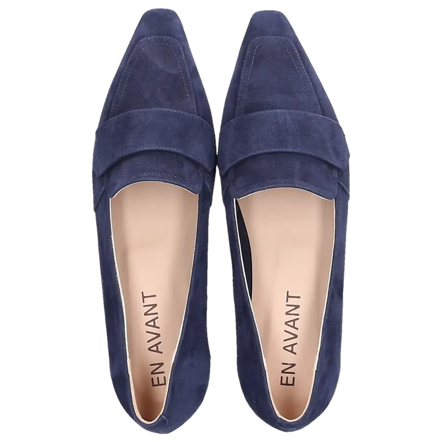 EN AVANT - Ballerinas X211028 Veloursleder - blau