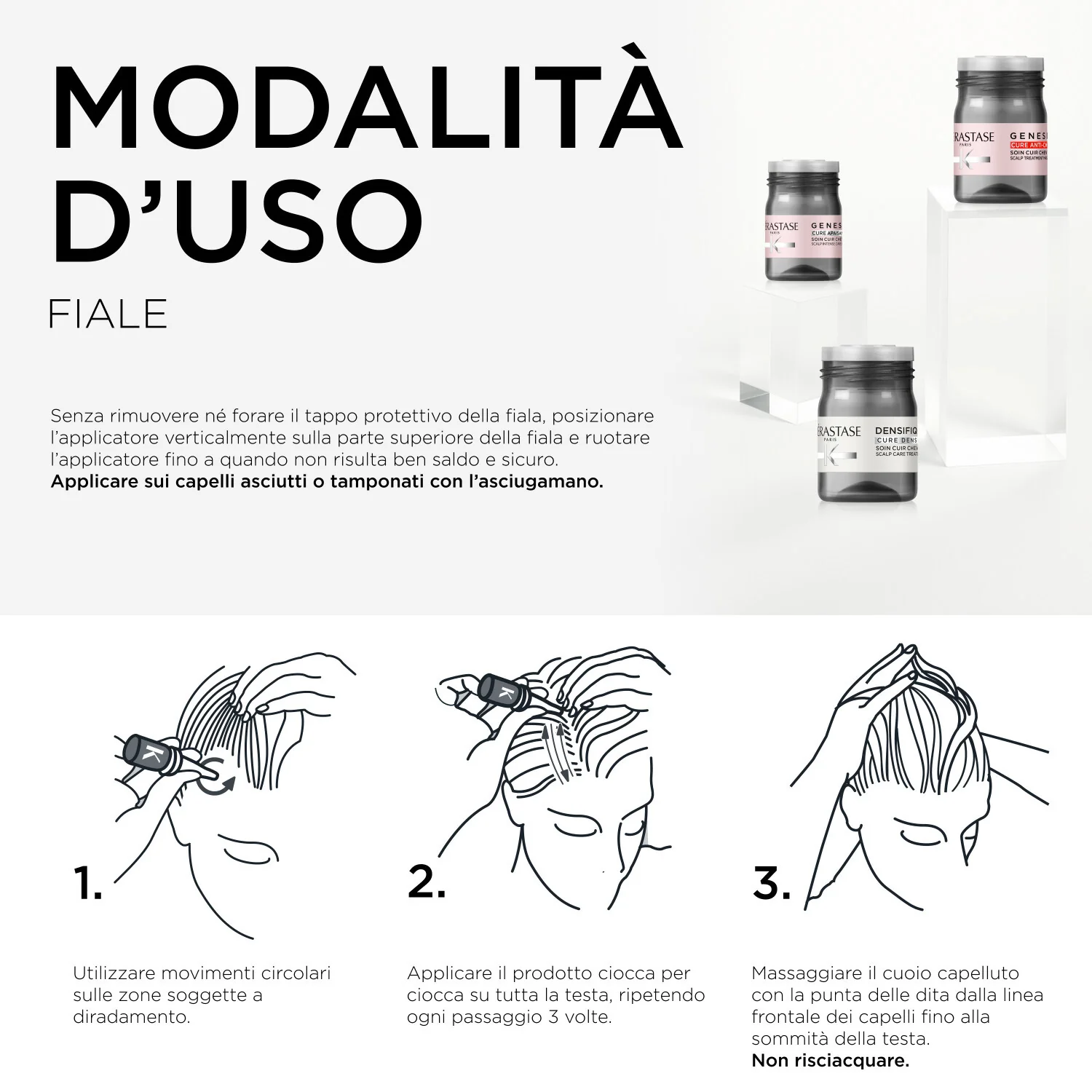 Kit de tratamiento anticaída Densifique - Fijaciones para el cabello, tratamiento anticaída