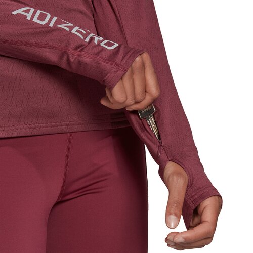 ADIDAS DAMEN ADIZERO 1/2 ZIP LONGSLEEVE
