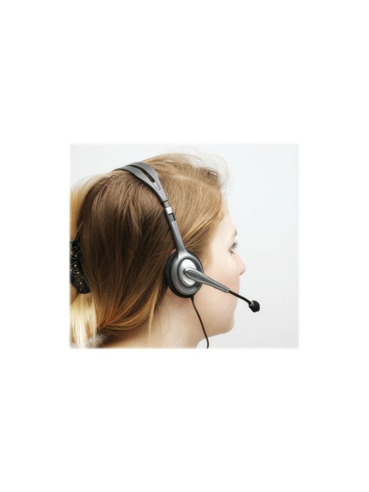 Logitech Logitech Stereo Headset H111 - kabelgebundenes On Ear Headset in Schwarz günstig kaufen onesize